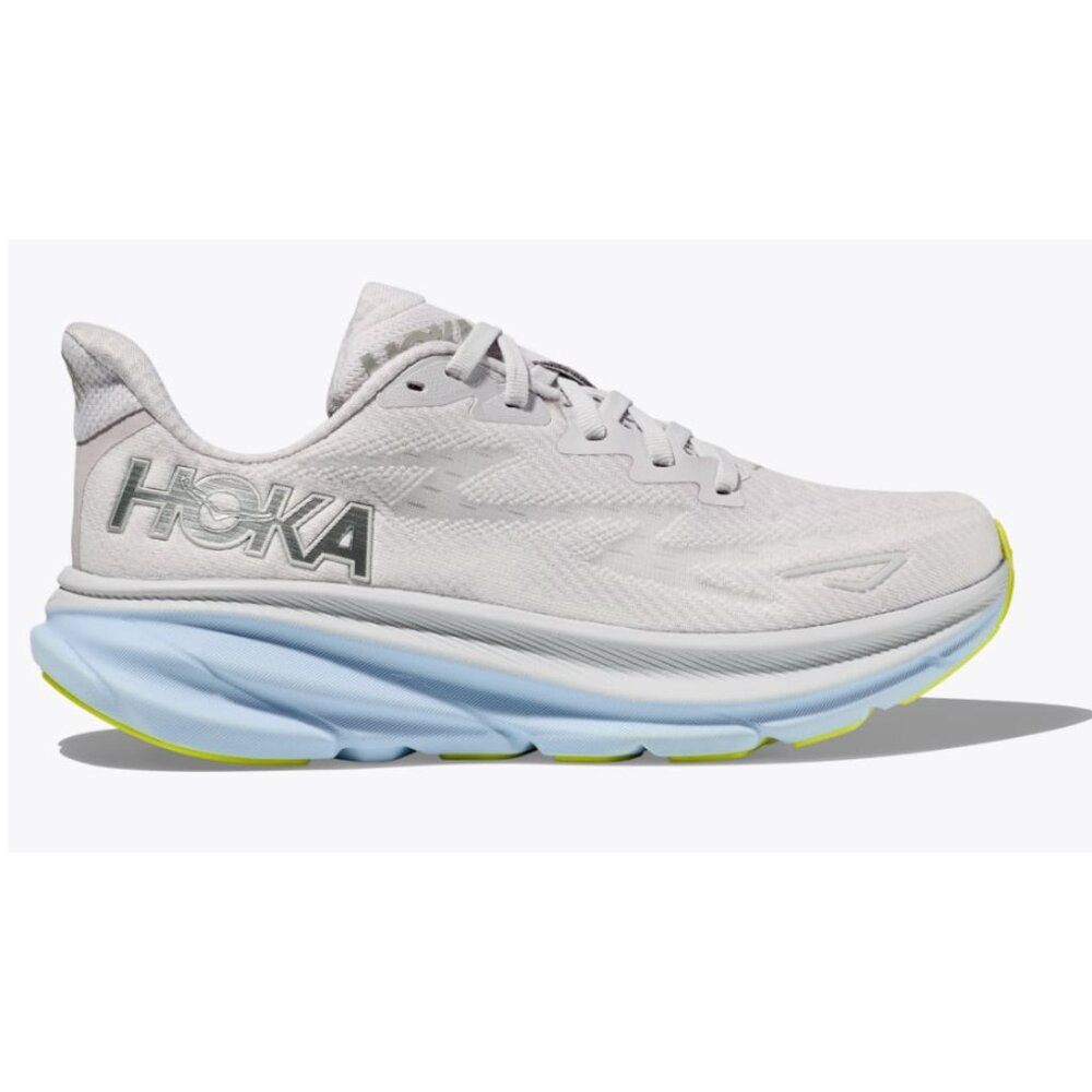Hoka One One Women's Clifton 9 in 'Nimbus Cloud'/'Ice Water' Color Way Size 9.5